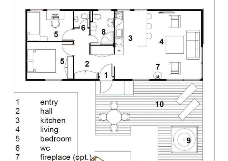 Sea Shipping Container House China